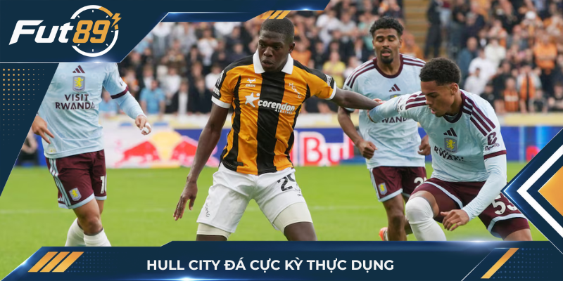 Hull City đá cực kỳ thực dụng.