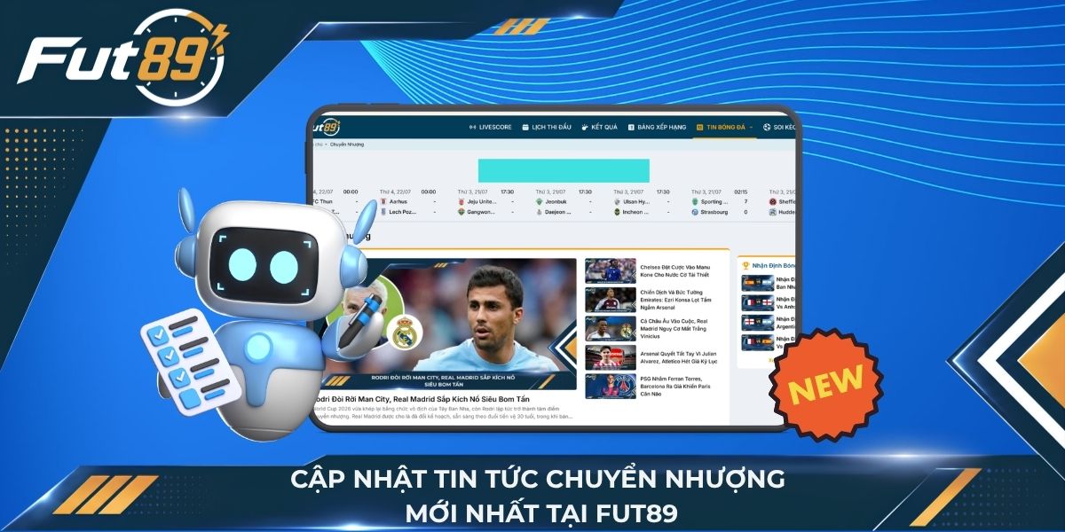 Cập nhật tin tức chuyển nhượng mới nhất tại Fut89