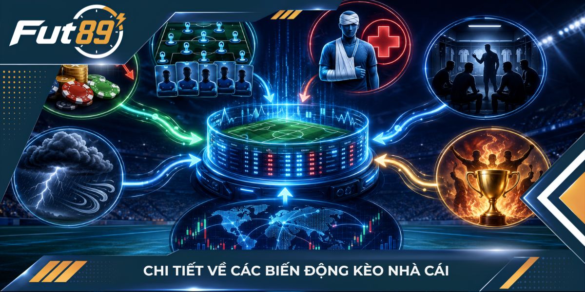 Chi tiết về các biến động kèo nhà cái