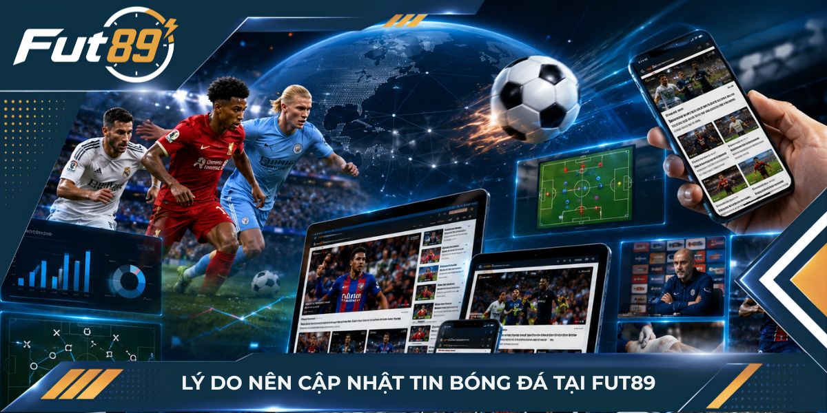 Lý do nên cập nhật tin bóng đá tại Fut89