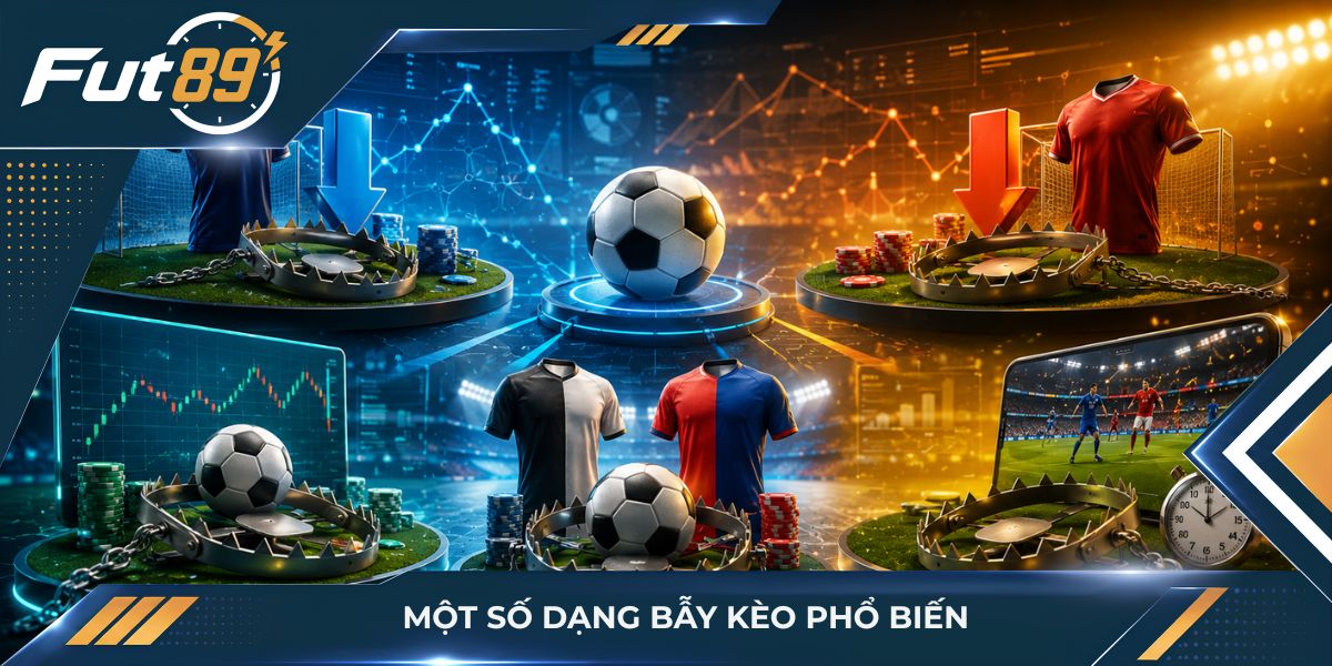 Một số dạng bẫy kèo phổ biến