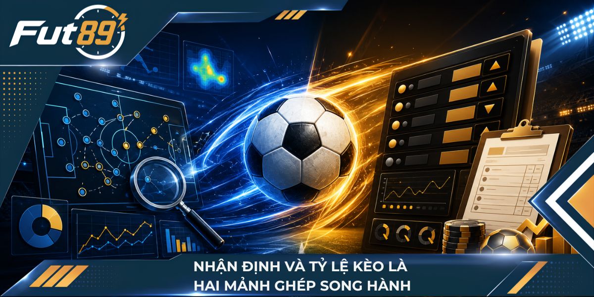 Nhận định và tỷ lệ kèo là hai mảnh ghép song hành