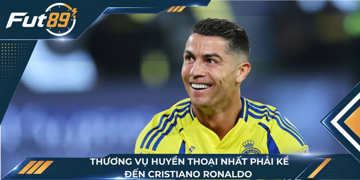 Thương vụ huyền thoại nhất phải kể đến Cristiano Ronaldo gia nhập MU chỉ 12 triệu bảng