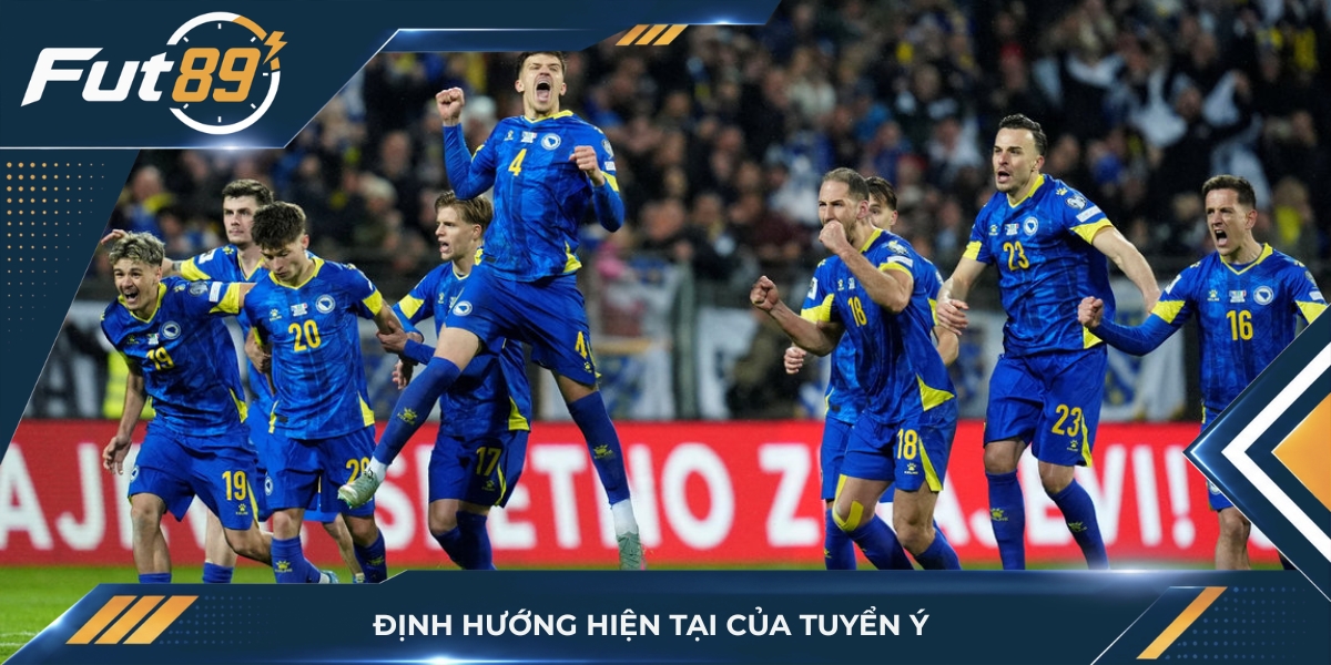 Định hướng hiện tại của tuyển Ý