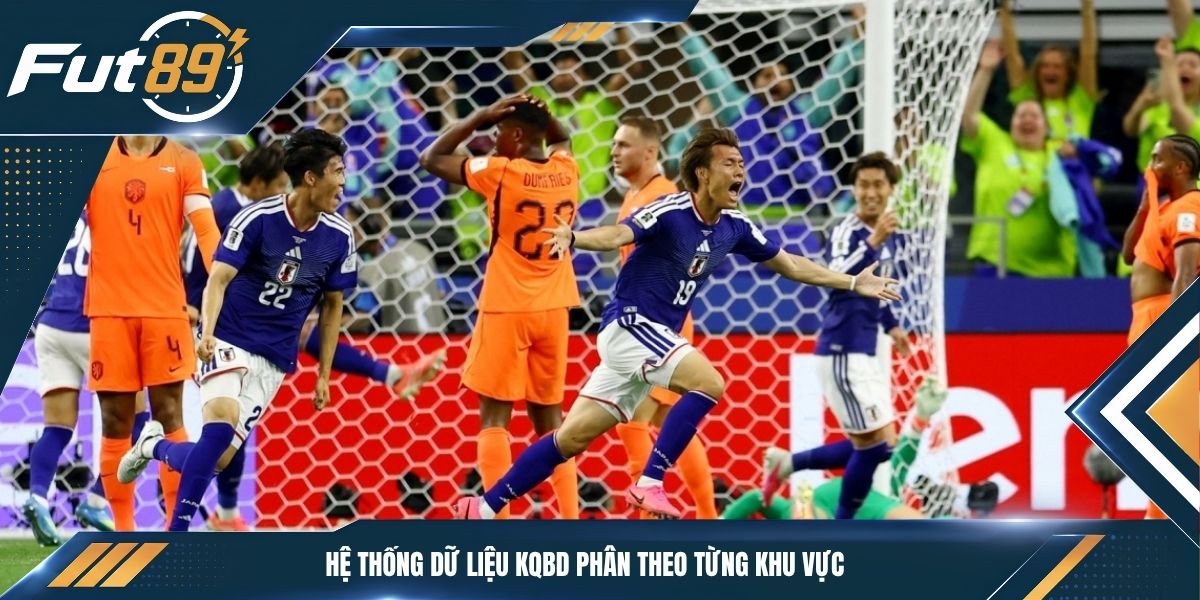 Hệ thống dữ liệu kqbd phân theo từng khu vực
