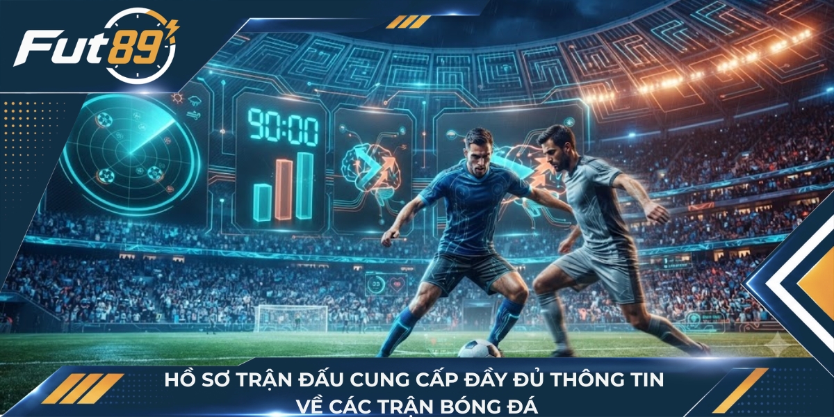 Hồ sơ trận đấu cung cấp đầy đủ thông tin về các trận bóng đá