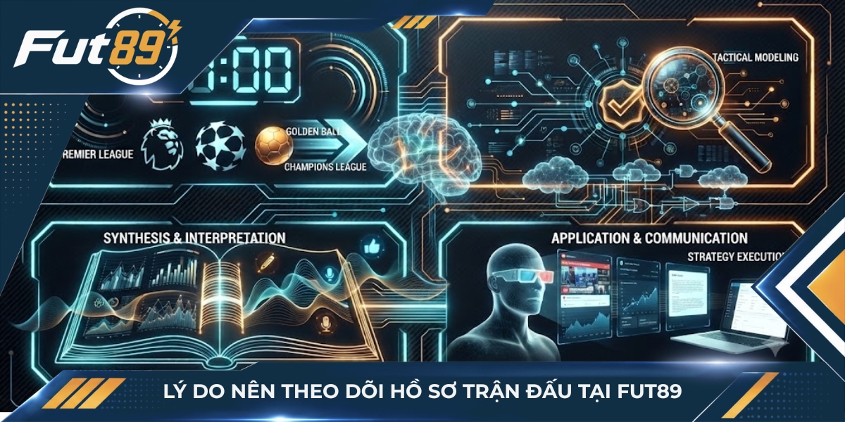 Lý do nên theo dõi hồ sơ trận đấu tại Fut89