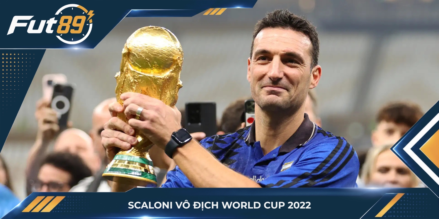 Scaloni vô địch World Cup 2022