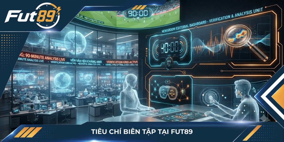 Tiêu chí biên tập tại FUT89