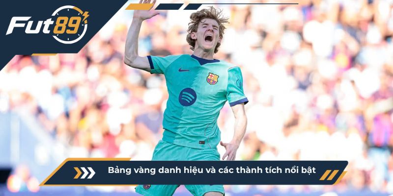 Bảng vàng danh hiệu và các thành tích nổi bật
