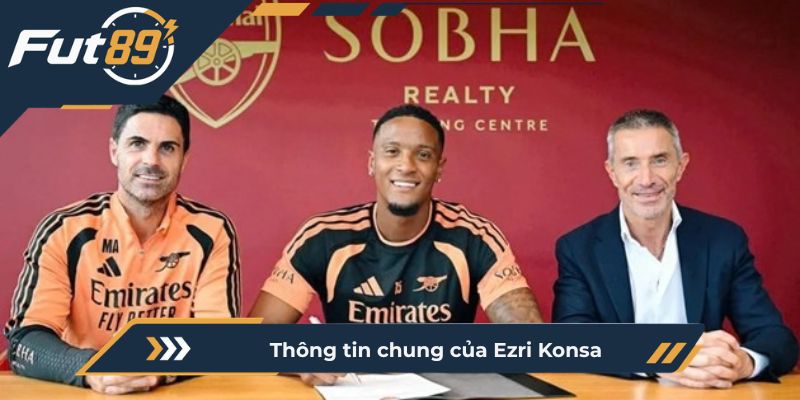 Thông tin chung của Ezri Konsa