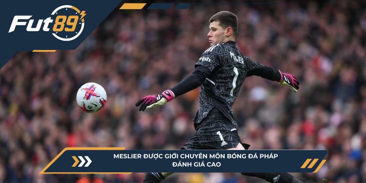 Meslier được giới chuyên môn bóng đá Pháp đánh giá cao